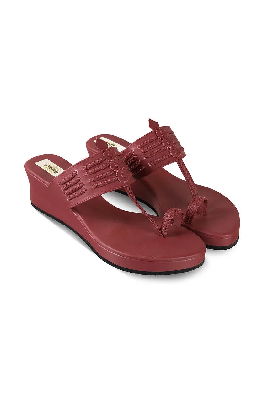 Classic Low K Wedge Rose Antique