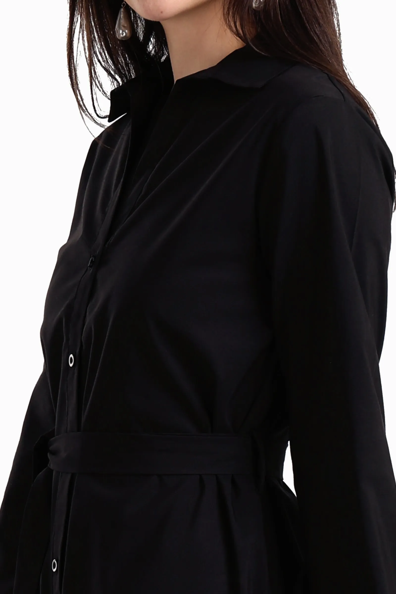 Classic Poplin Shirt Dress
