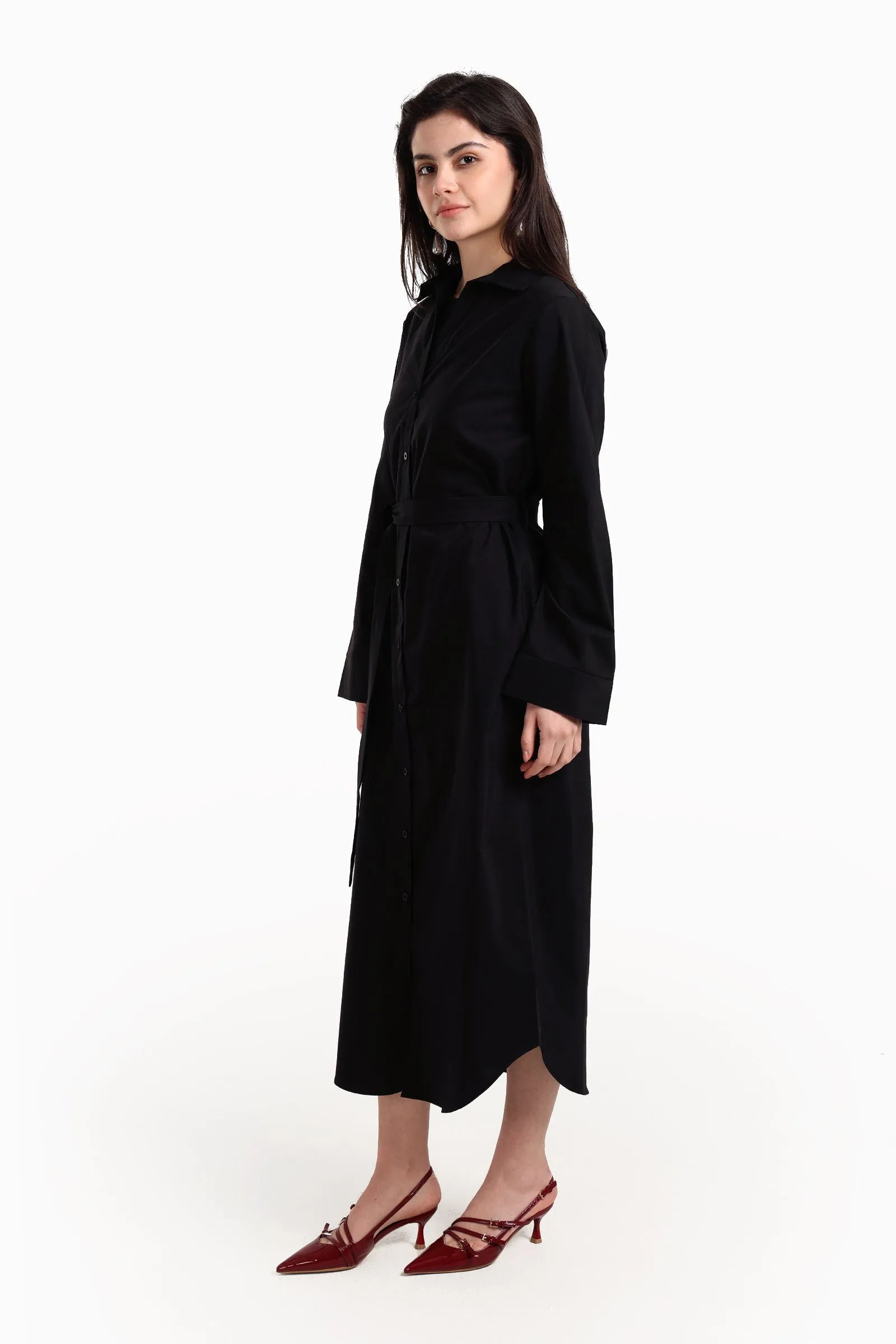 Classic Poplin Shirt Dress
