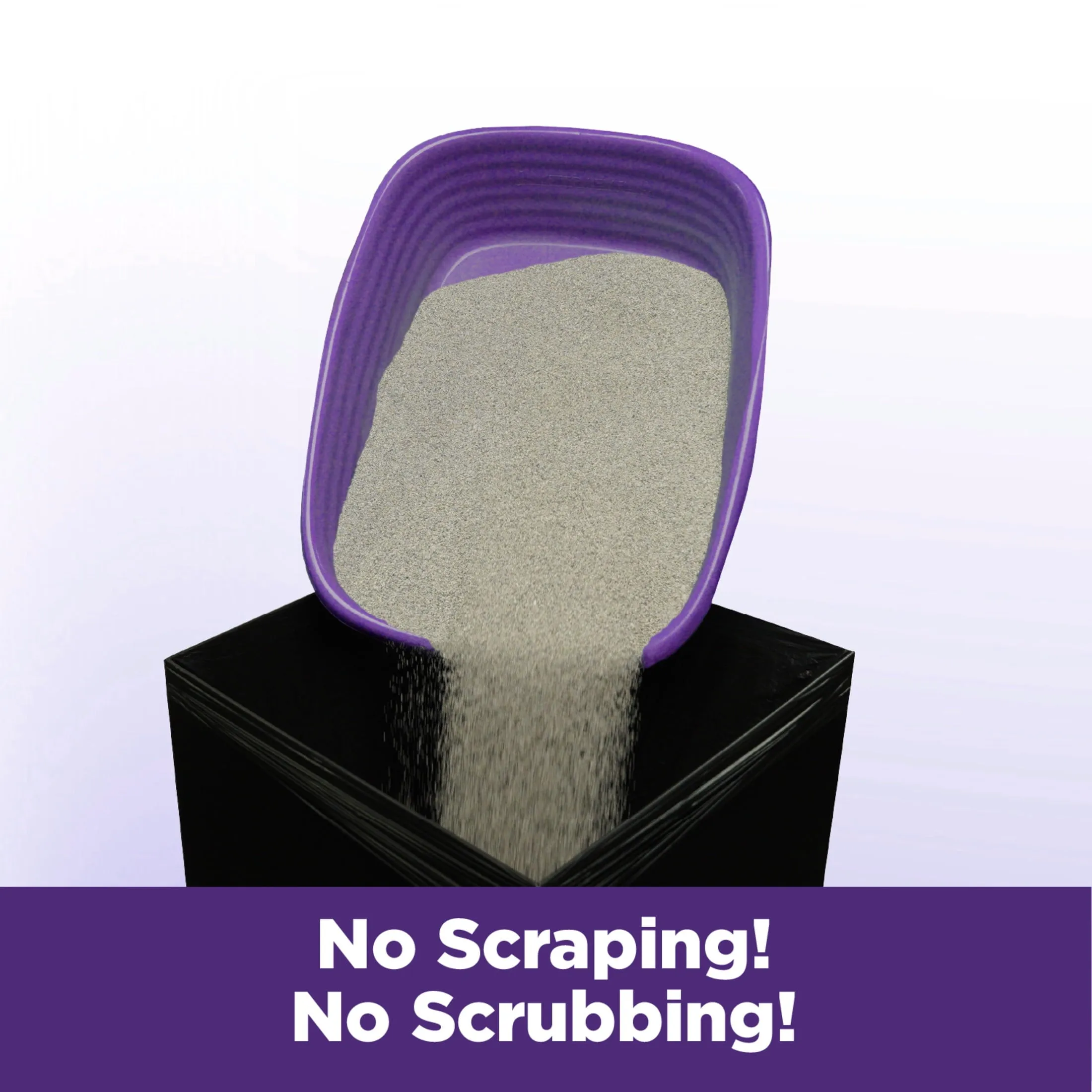 Clump & Seal SLIDE Cat Litter, Easy Clean-Up Multi-Cat Clumping Litter, 28 Lbs