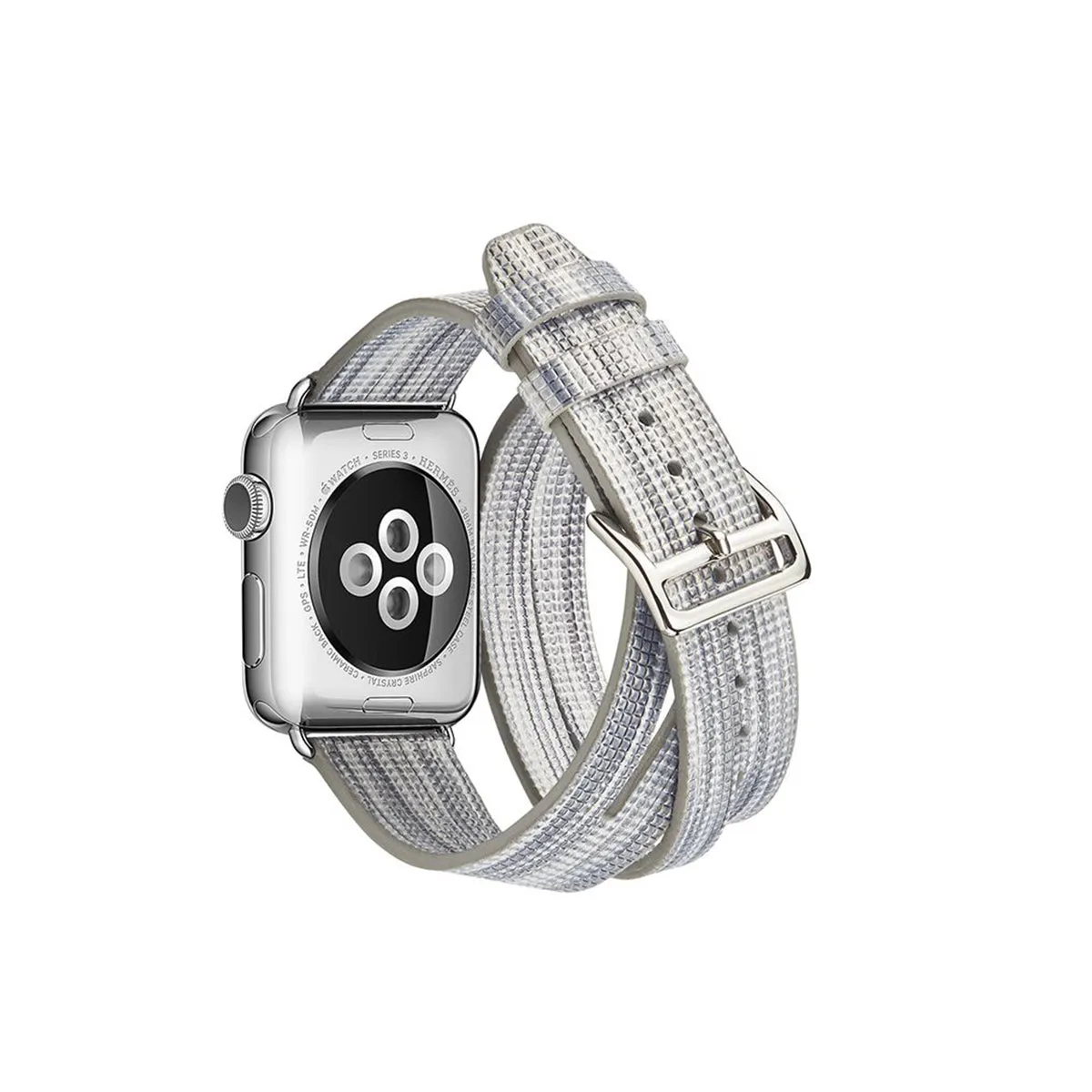 Colorful Wraparound Replacement Band for Apple Watch Series 1, 2 & 3