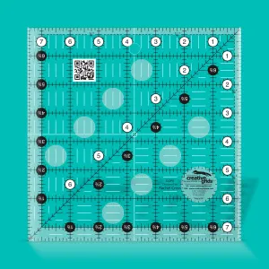 Creative Grids Quilt Ruler - 7-1/2" square