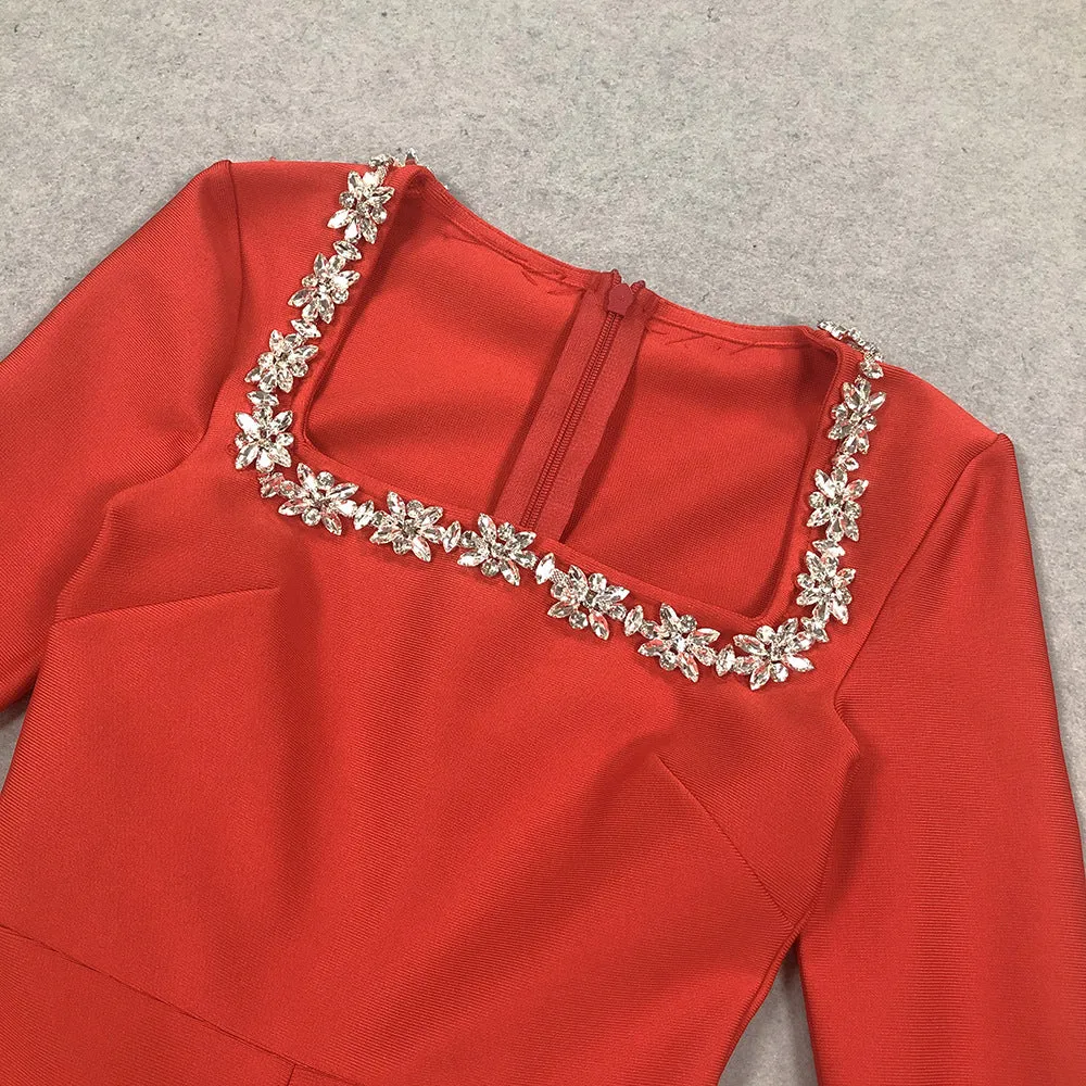 Crystal Embroidered Jumpsuit