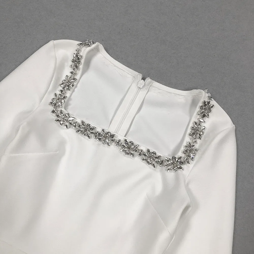 Crystal Embroidered Jumpsuit