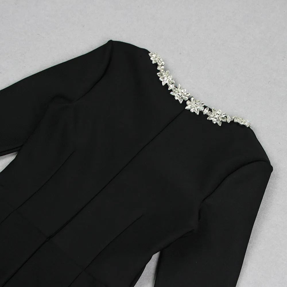 Crystal Embroidered Jumpsuit