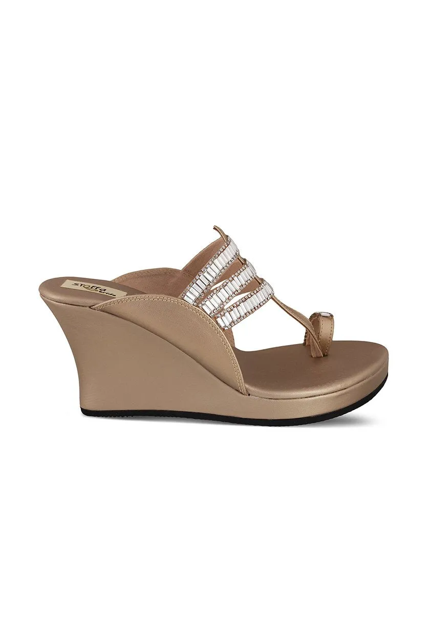 Crystal High K Wedge Silver