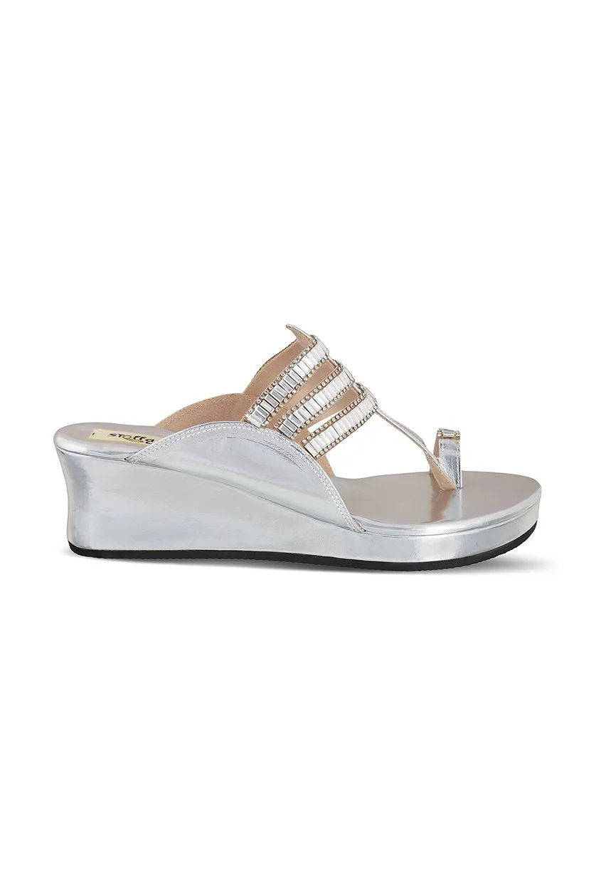 Crystal Low K Wedge Silver