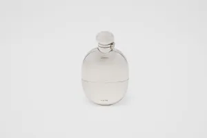 Curved Drinking Flask with Removable Cup