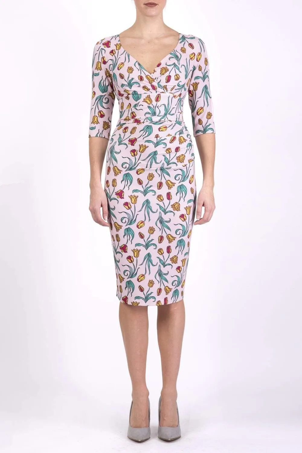 Cynthia Floral Print Dress