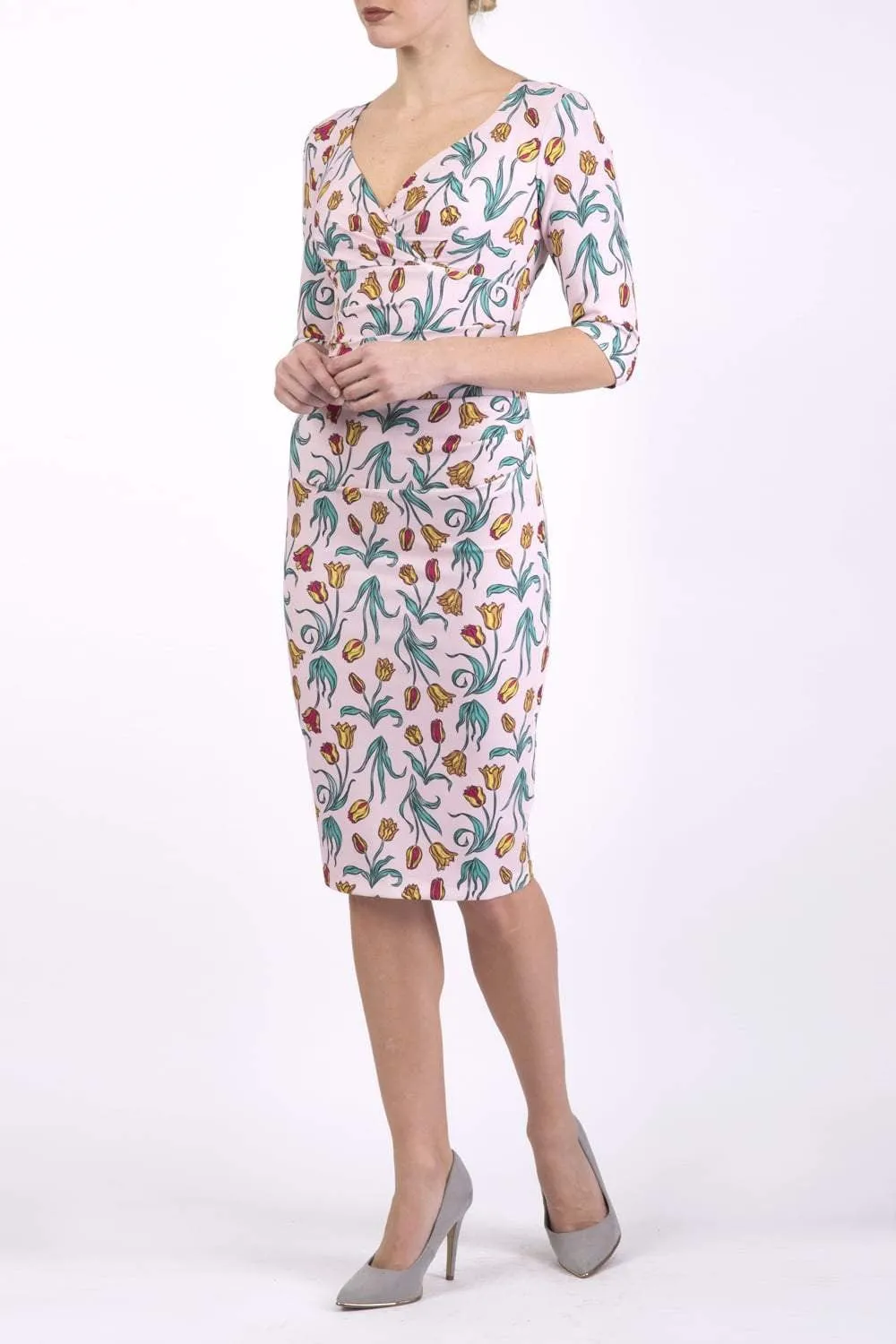 Cynthia Floral Print Dress