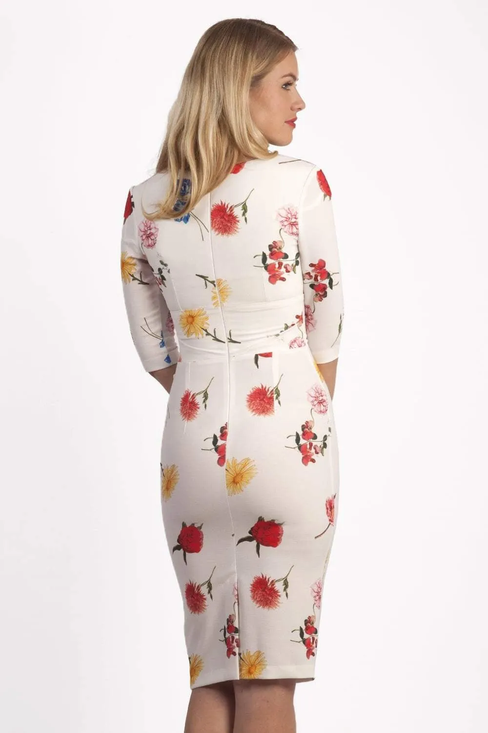 Cynthia Floral Print Dress
