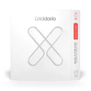 D'Addario XSE1052 XS Nickel Coated Electric Strings - Light Top/Heavy Bottom 10-52
