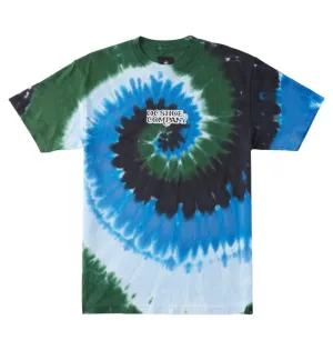DC Mens Downturn Tie Dye T-Shirt