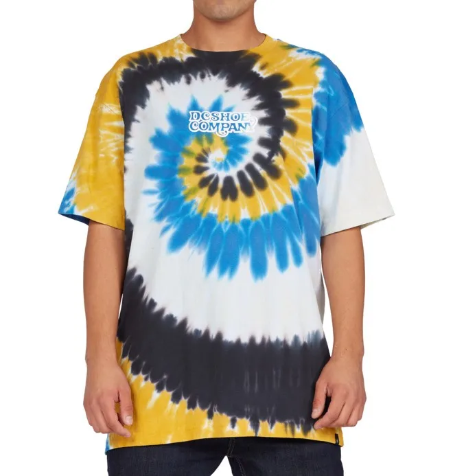 DC Mens Downturn Tie Dye T-Shirt