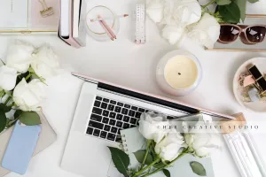 Desktop with Accessories