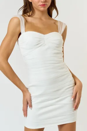 Diana Ruched Mini Dress