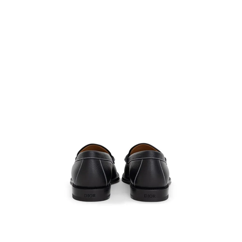 Dior Black Leather Loafer