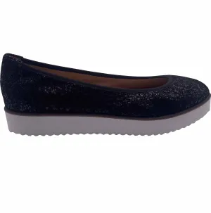 Doorway X - Black Mosaic Suede