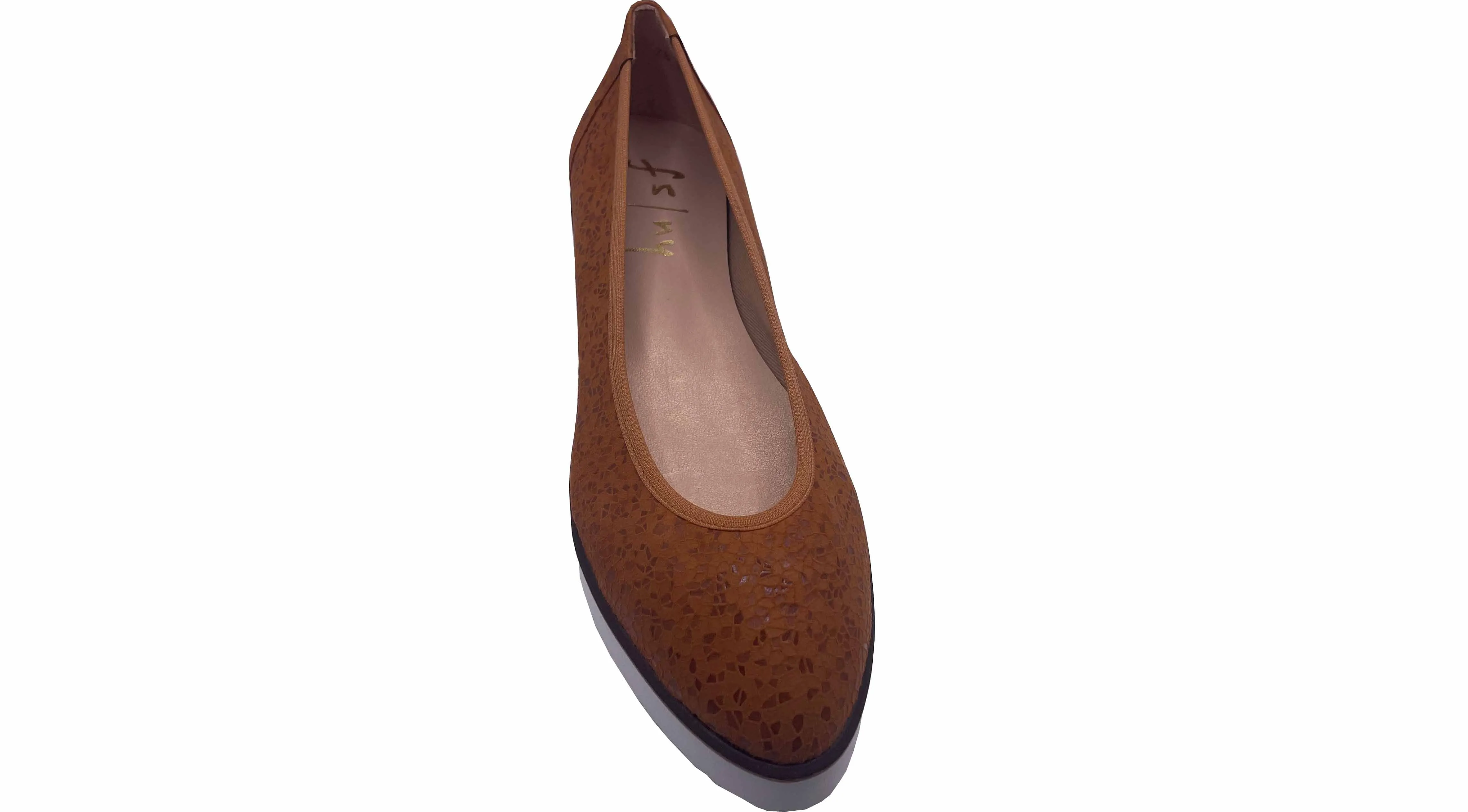 Doorway X - Cognac Mosaic Suede