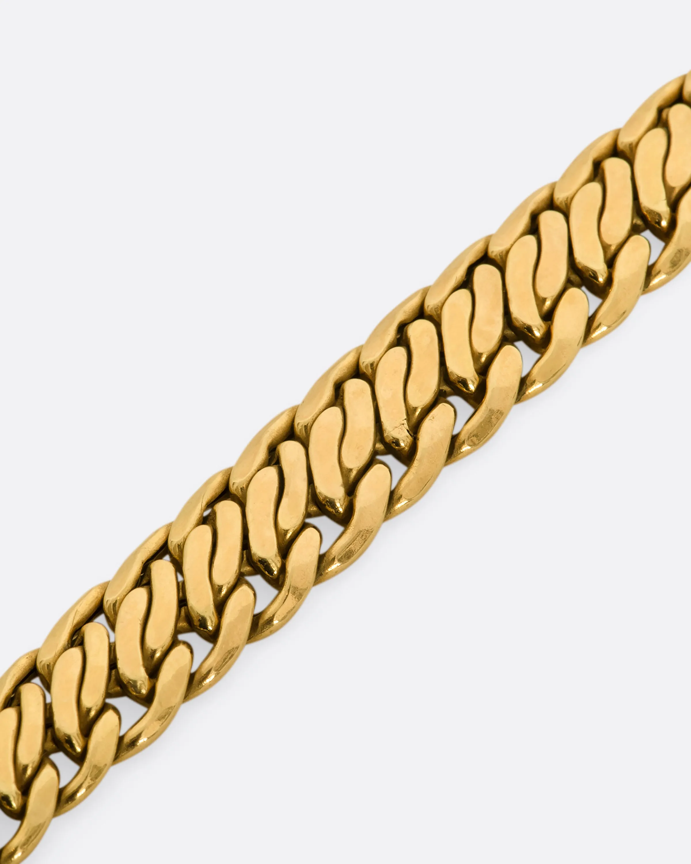 Double Curb Chain Necklace