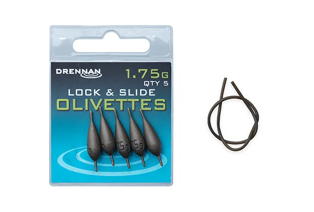 Drennan Lock & Slide Olivettes