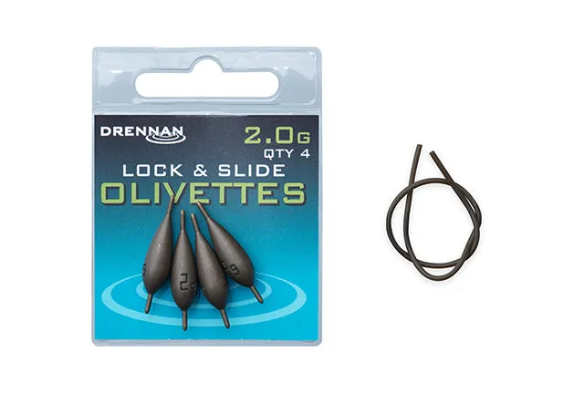 Drennan Lock & Slide Olivettes