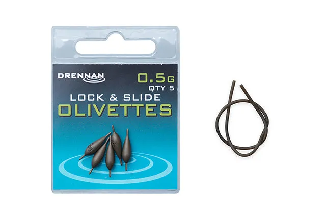Drennan Lock & Slide Olivettes
