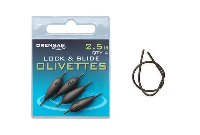 Drennan Lock & Slide Olivettes