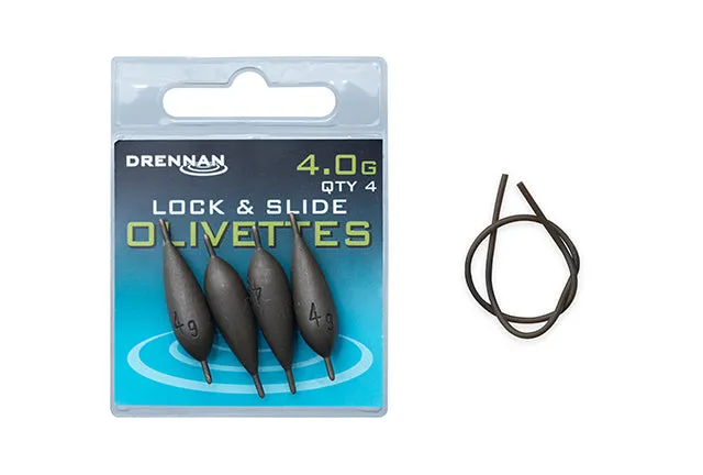 Drennan Lock & Slide Olivettes
