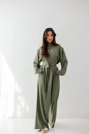 Dune Horizon Jumpsuit in Olive