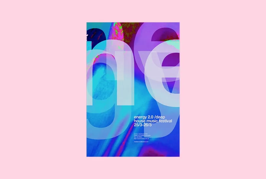 DVD Music Festival Mockup