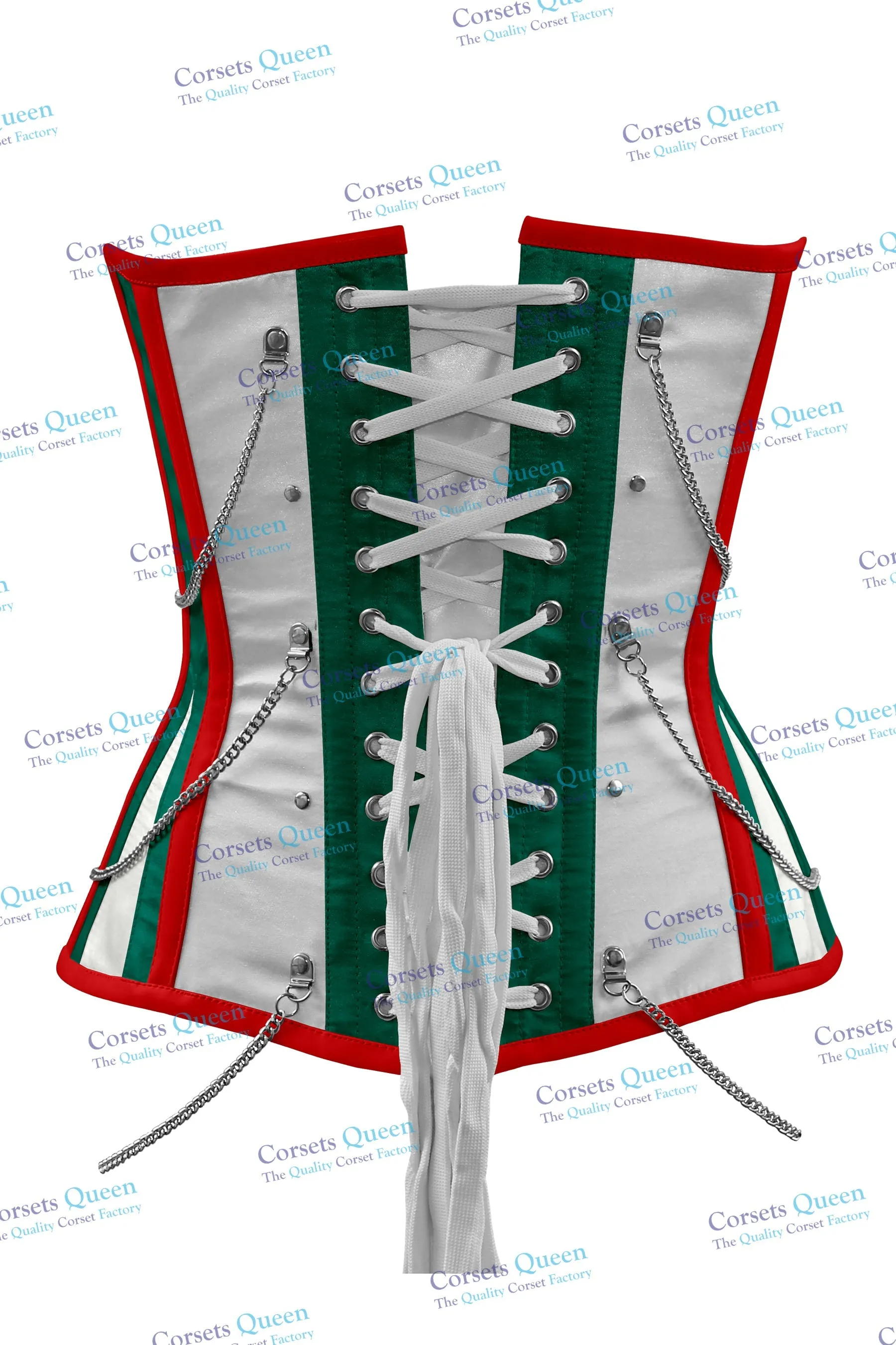 Eilidth Steel Boned Overbust Christmas Special Corset