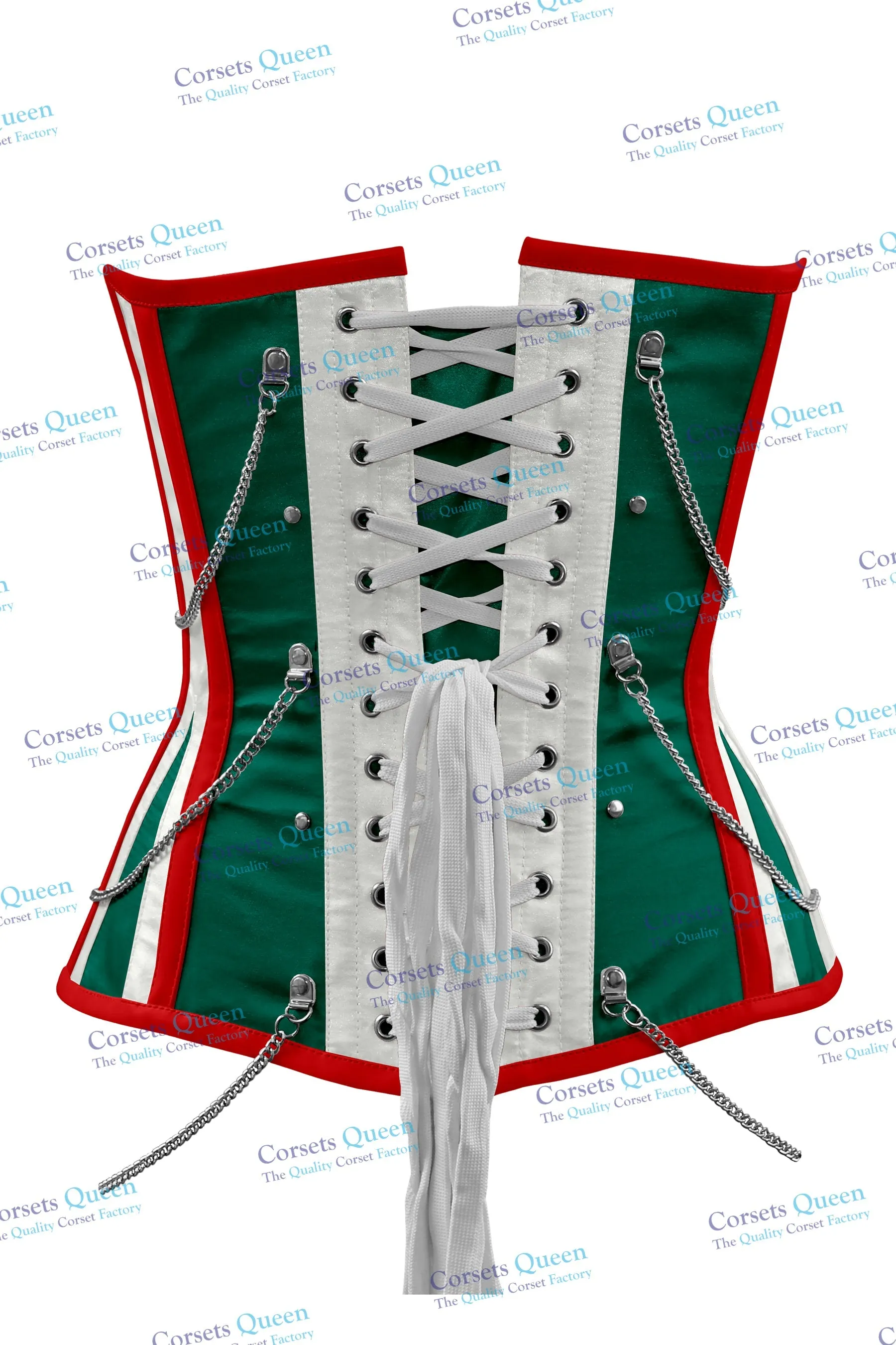 Eilidth Steel Boned Overbust Christmas Special Corset