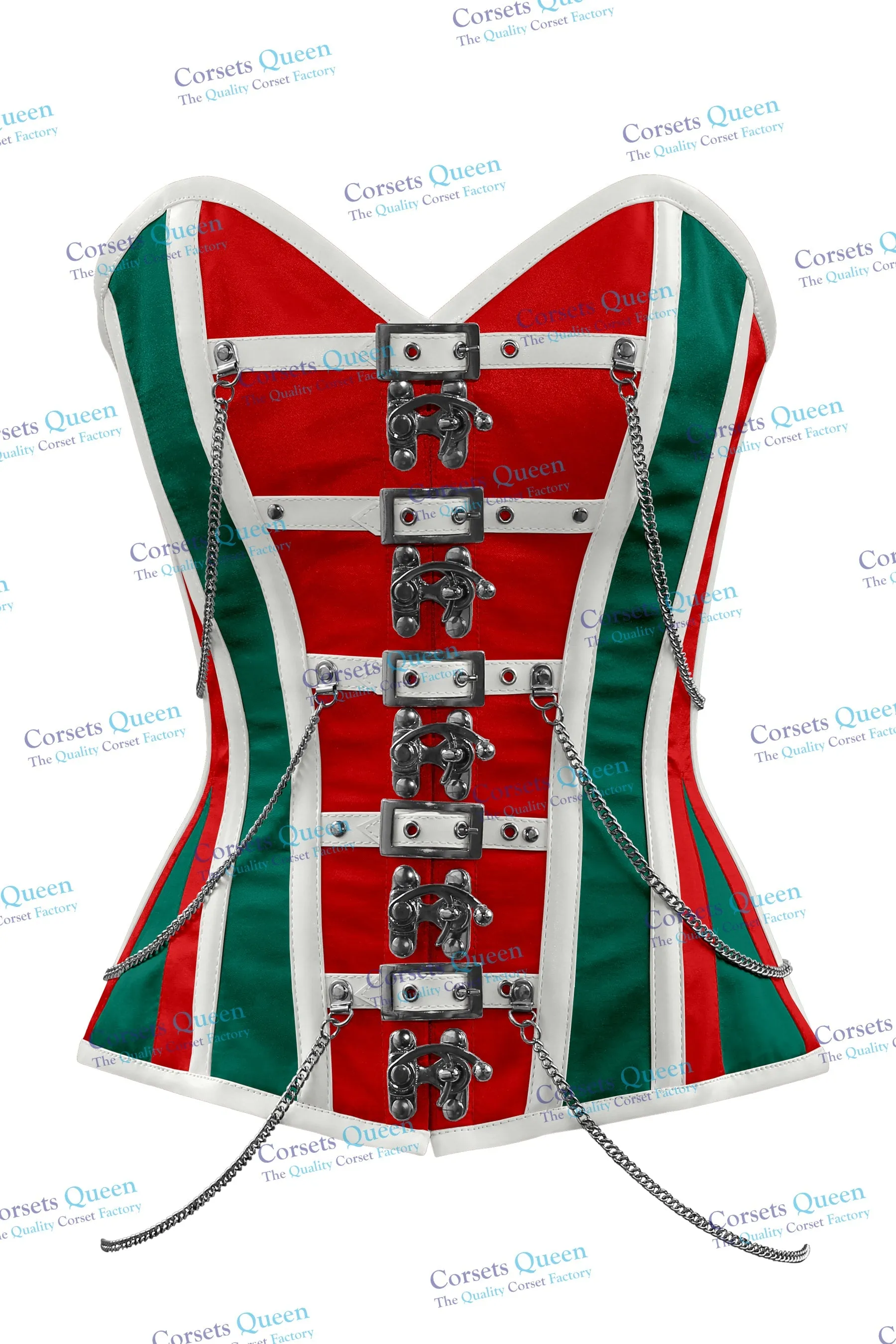 Eilidth Steel Boned Overbust Christmas Special Corset