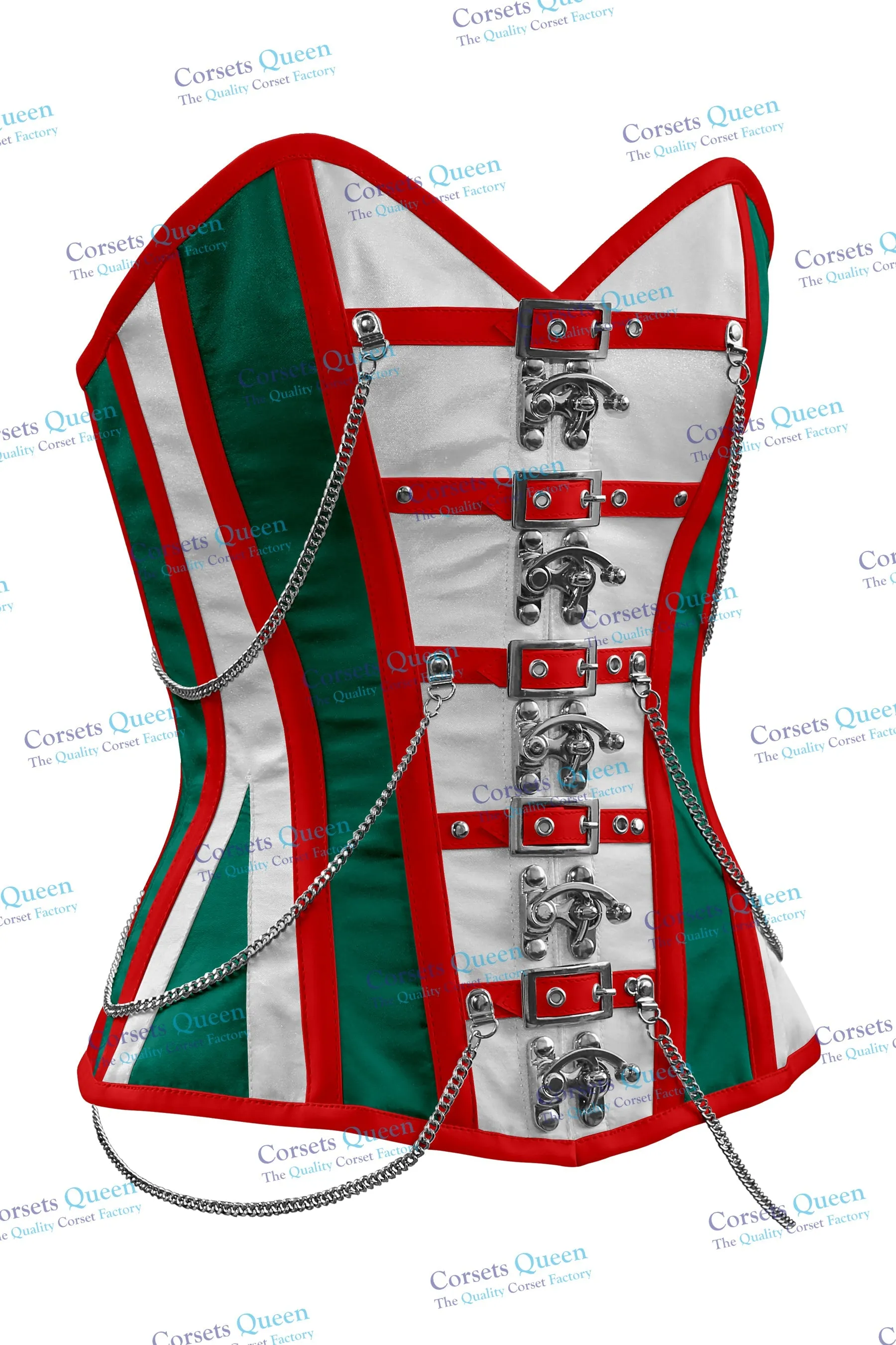 Eilidth Steel Boned Overbust Christmas Special Corset