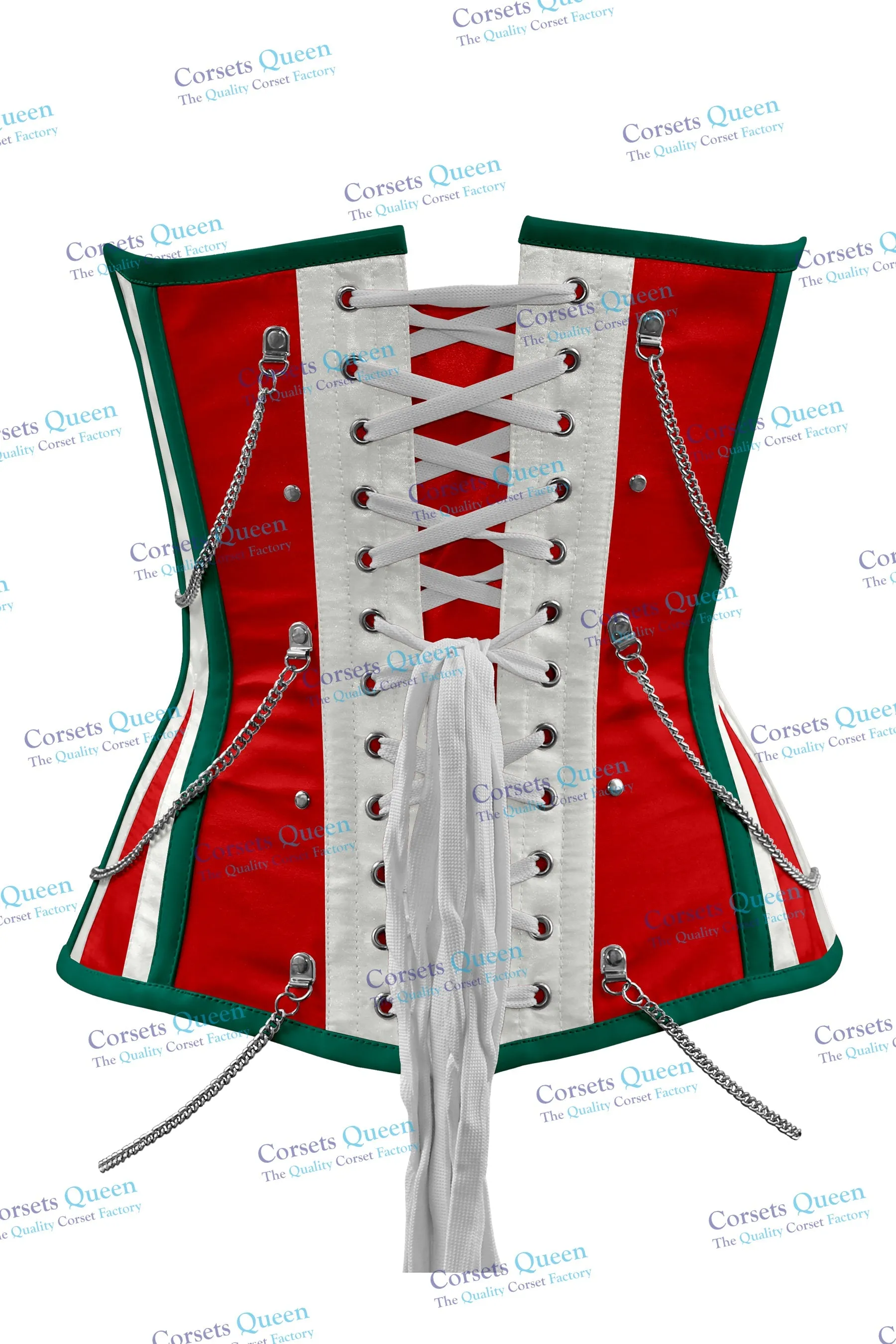 Eilidth Steel Boned Overbust Christmas Special Corset