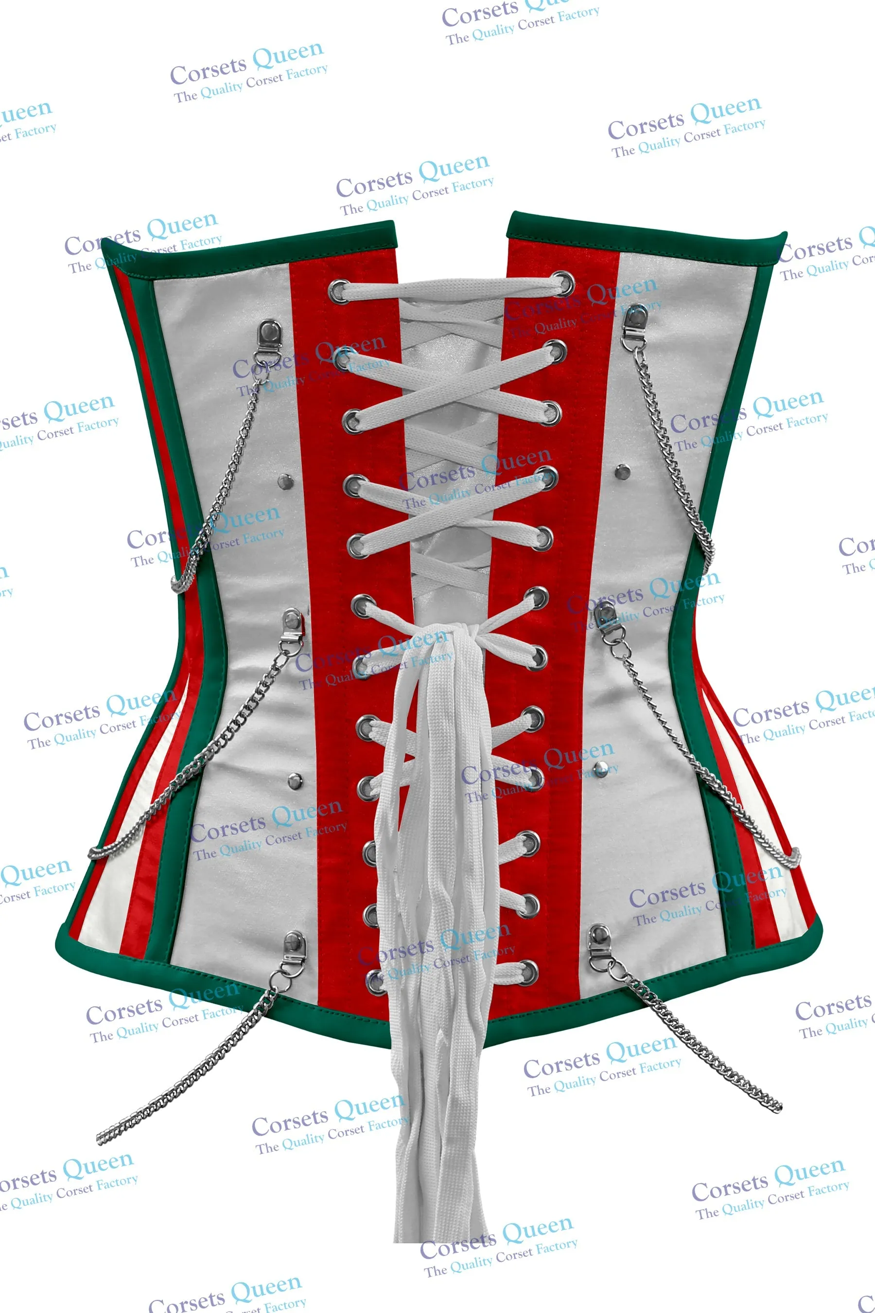 Eilidth Steel Boned Overbust Christmas Special Corset