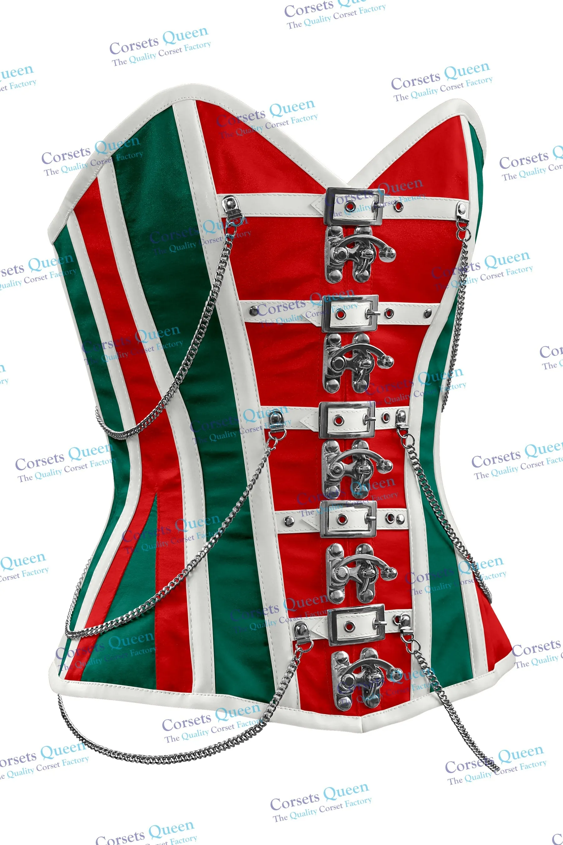 Eilidth Steel Boned Overbust Christmas Special Corset