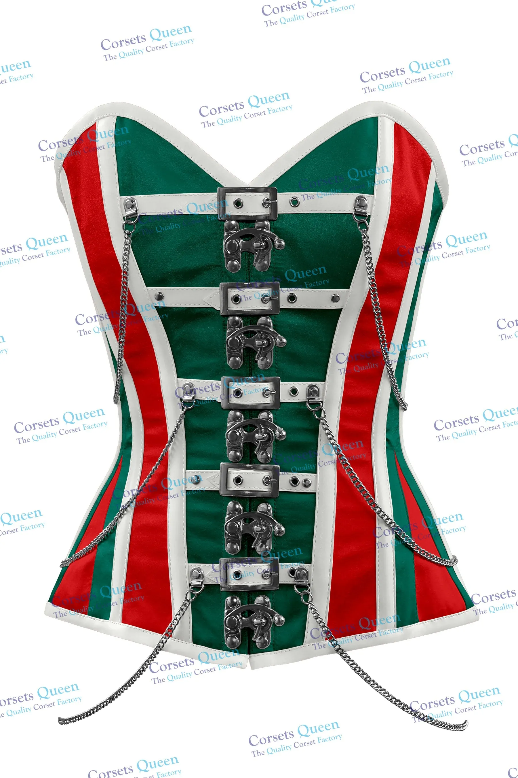 Eilidth Steel Boned Overbust Christmas Special Corset