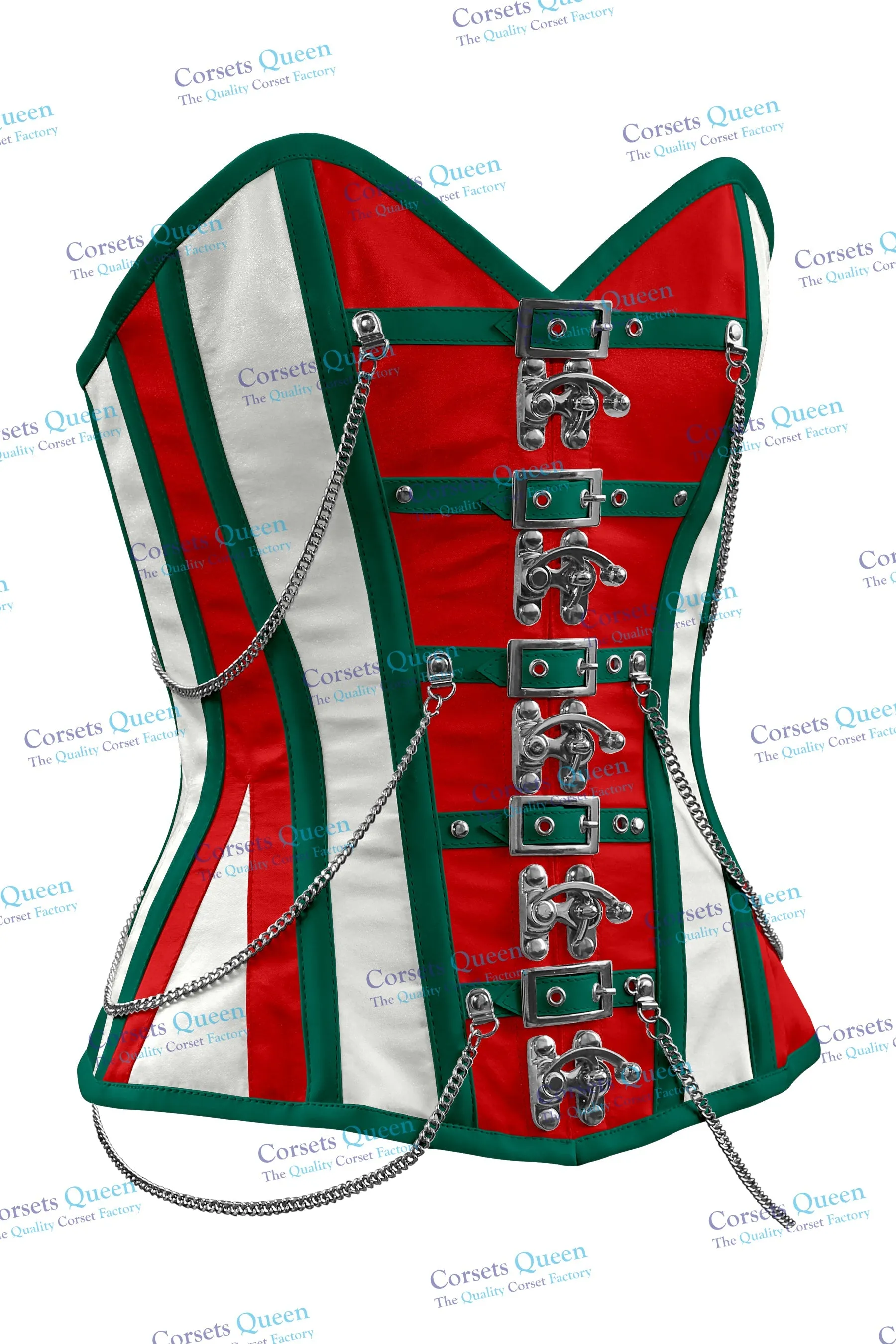 Eilidth Steel Boned Overbust Christmas Special Corset