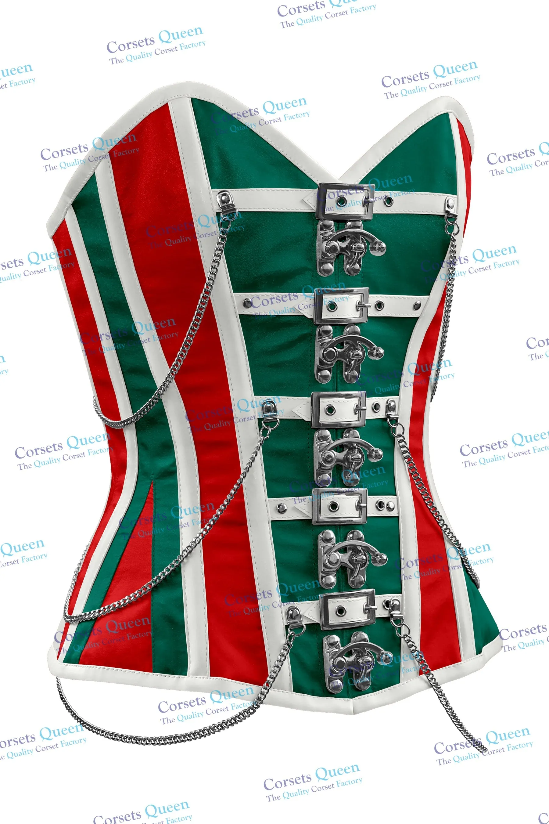 Eilidth Steel Boned Overbust Christmas Special Corset