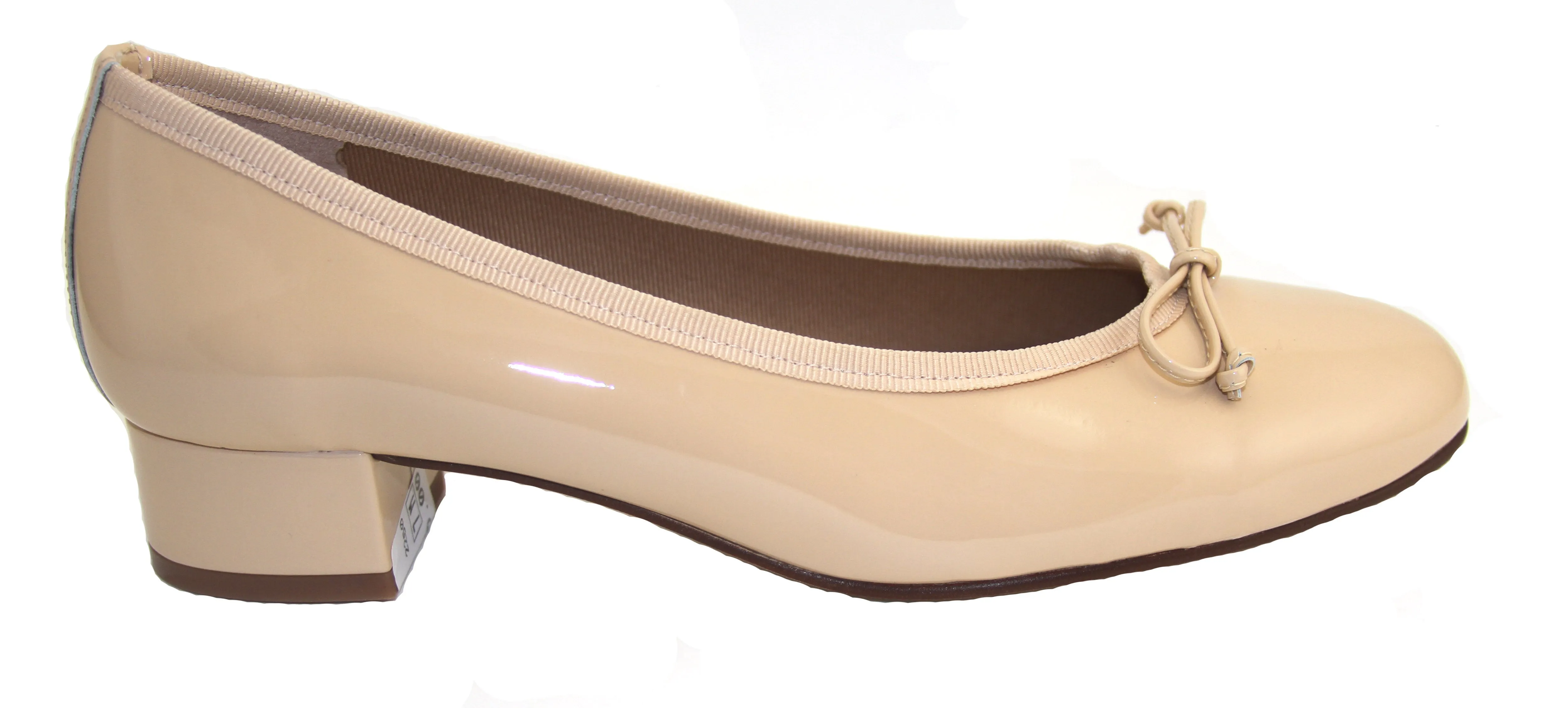 Elda - Beige Patent