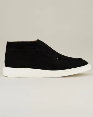 Enzo AVM-M02 Black Nubuck Leather