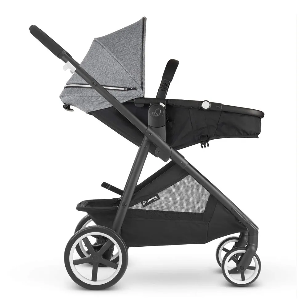 Evenflo Gold SensorSafe Shyft™ Smart Modular Travel System with SecureMax Smart Infant Car Seat - Moonstone