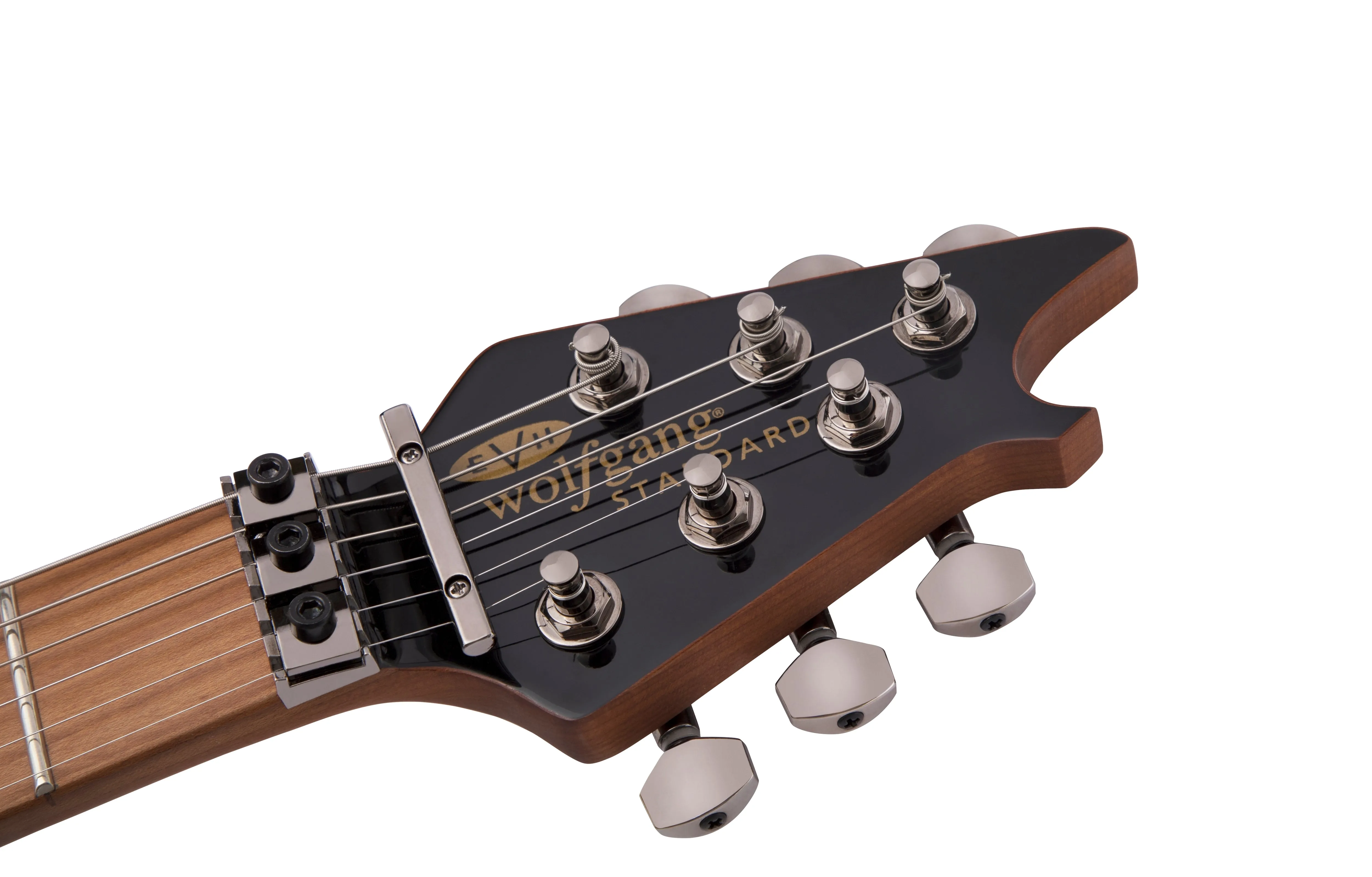 EVH Wolfgang WG Standard QM, Baked Maple Fingerboard in Black Fade