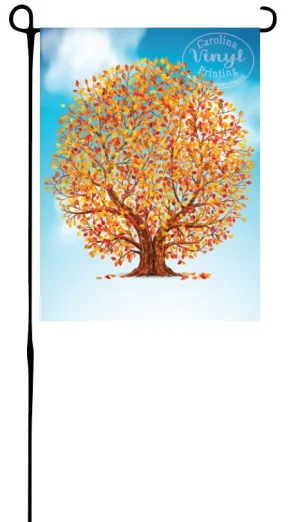 Fall Tree Garden Flag