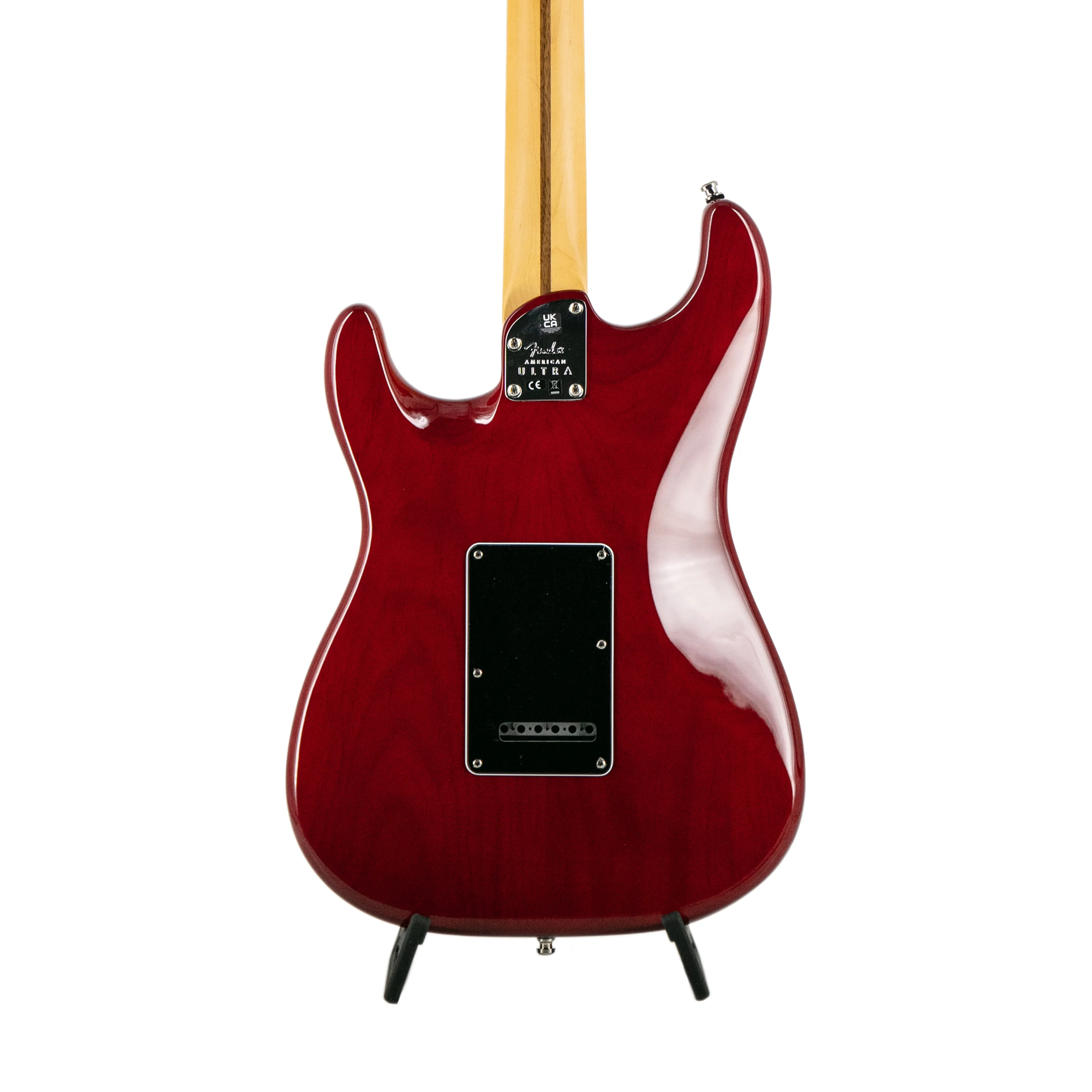 Fender American Ultra Limited Edition Stratocaster Electric Guitar, Ebony FB, Umbra Burst