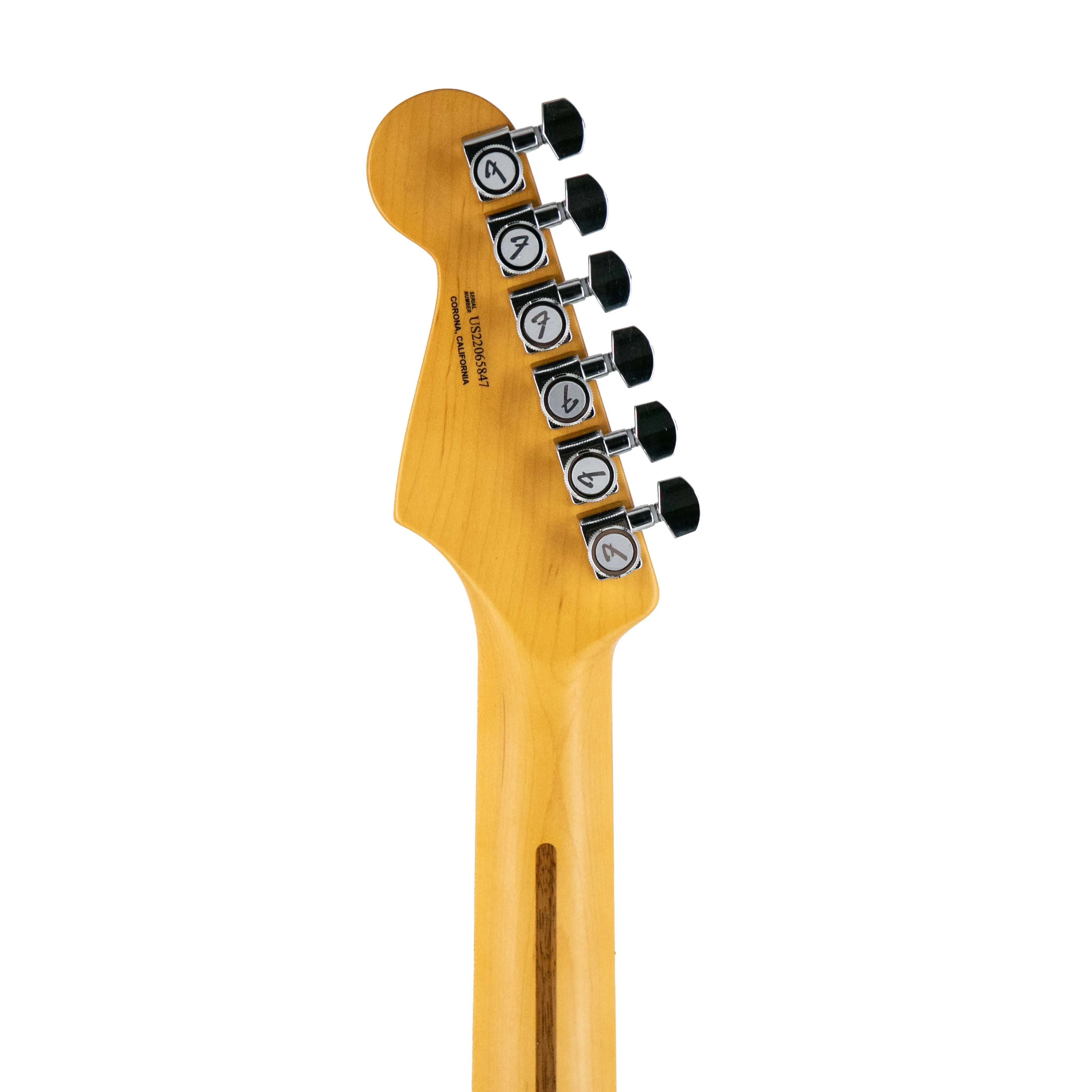Fender American Ultra Limited Edition Stratocaster Electric Guitar, Ebony FB, Umbra Burst