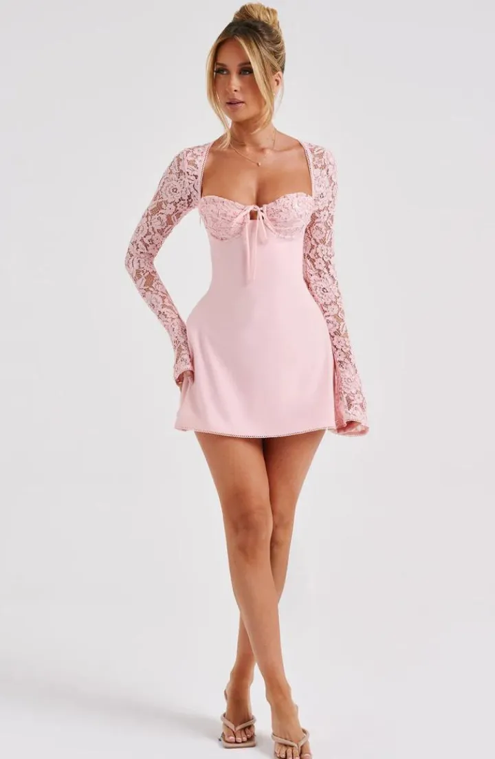 Freesia | Elegant Lace Mini Dress