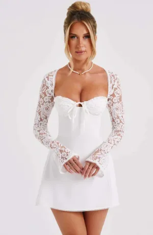 Freesia | Elegant Lace Mini Dress